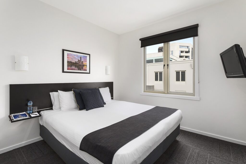 Quest Prahran bedroom
